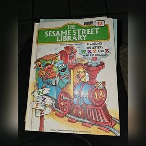 Sesame Street Library volumes 12-15